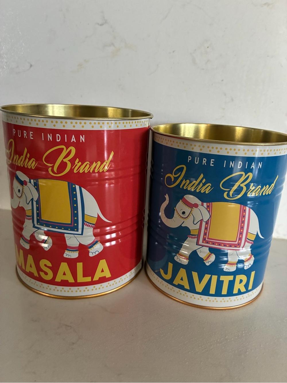 Rex London Storage Tin Set — Snack Tin / Can Storage / Decorative